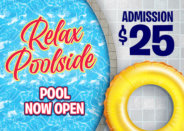 Relax Poolside And Cool Down - Riverside Casino & Golf Resort®